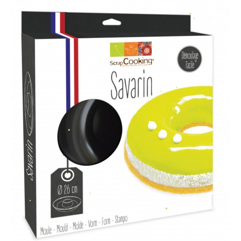 Halbstarre Savarinform Ø 26 cm - ScrapCooking