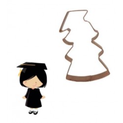 cookie cutter "graduation girl" 13 cm - SK