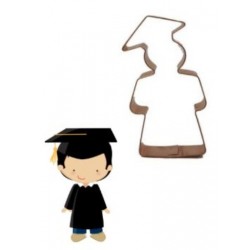 cookie cutter "graduation boy" 13 cm - SK