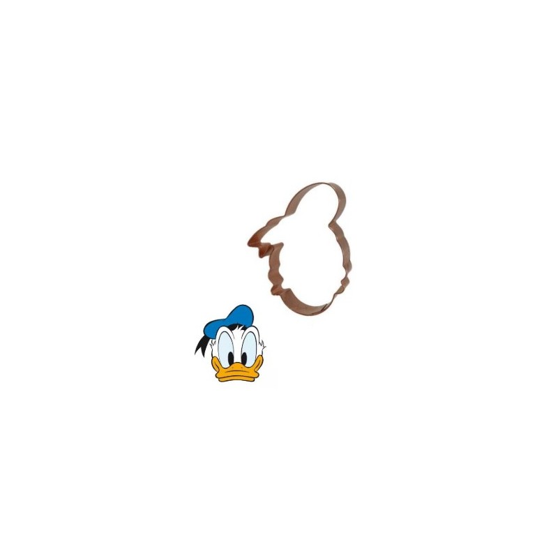 Cookie cutter Donald duck - 11,5 cm - SK