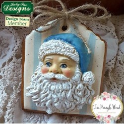 testa di babbo natale - Katy Sue