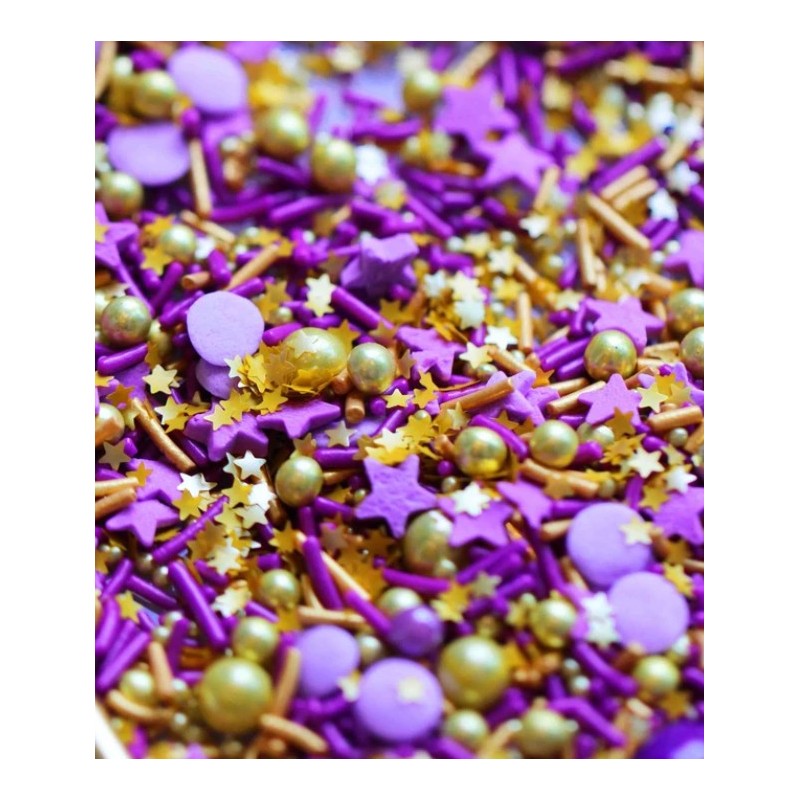 decoration sprinkles - "ROYALTY" - 100g - Fancy Sprinkles