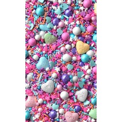 Décorations en sucre sprinkles "Textual" - 100g - Fancy Sprinkles