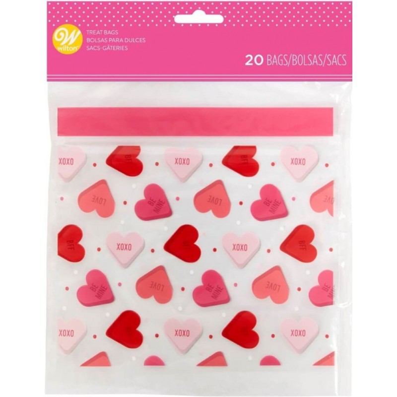 20 resealable confectionery bags - Wilton