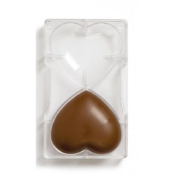 moule à chocolat "coeur" - Decora