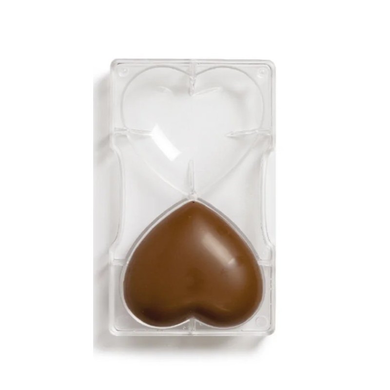 molde de chocolate "corazón" - Decora