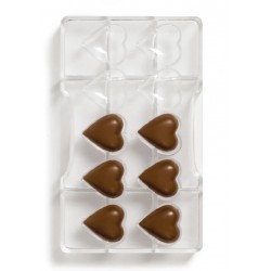 chocolate mold "heart" - Decora