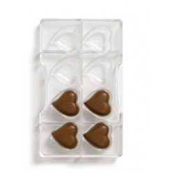 chocolate mold "heart" - Decora