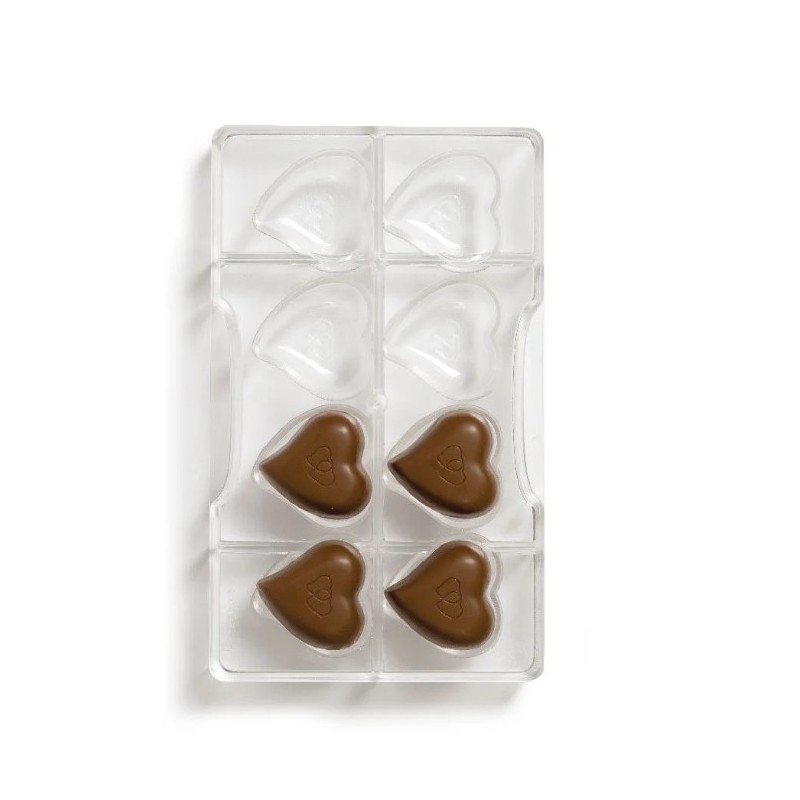 chocolate mold "heart" - Decora