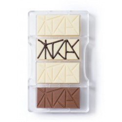 chocolate mold "tablet" - Decora