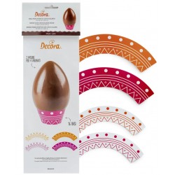 16 bases para huevos de chocolate - Decora