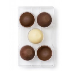 chocolate mold "half sphere" - Decora