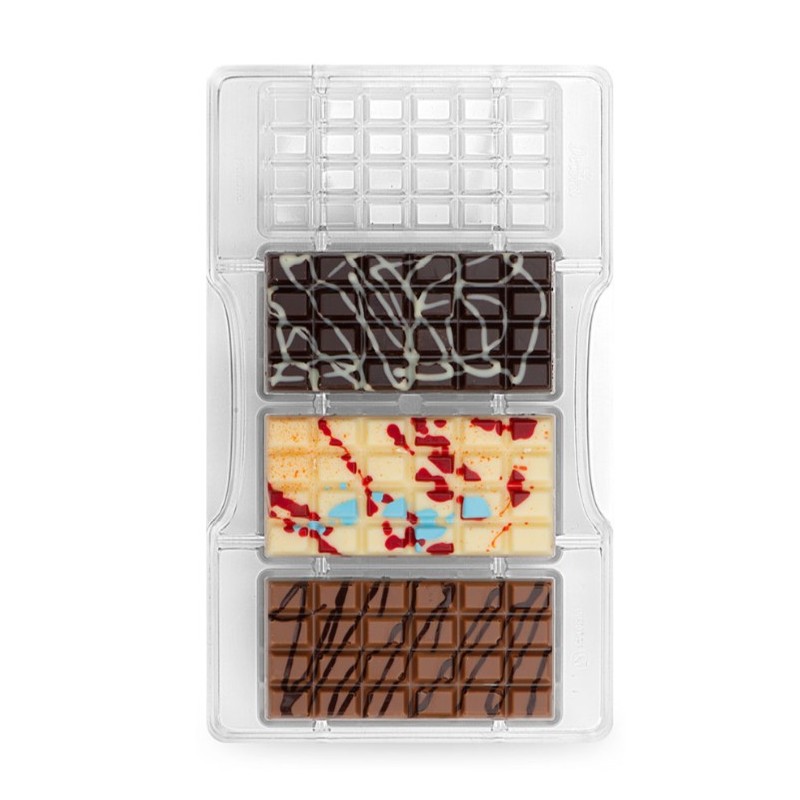 chocolate mold "classic tablet" - Decora