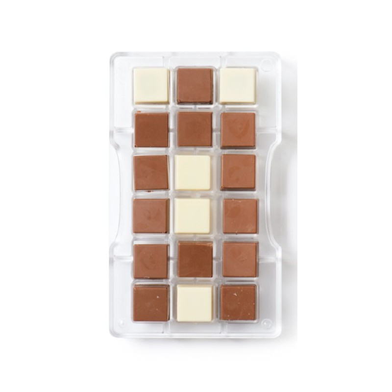 Schokoladenform "Quadrat" - Decora