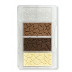 Schokoladenform "Tablette Schildpatt" - Decora