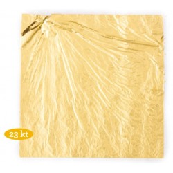 5 edible gold leaves 86 x 86 mm Decora