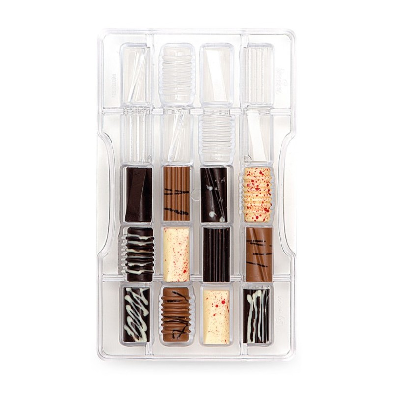 chocolate mold "fantasy cylinder" - Decora