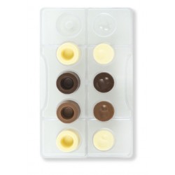 molde de chocolate "redonda modular" - Decora