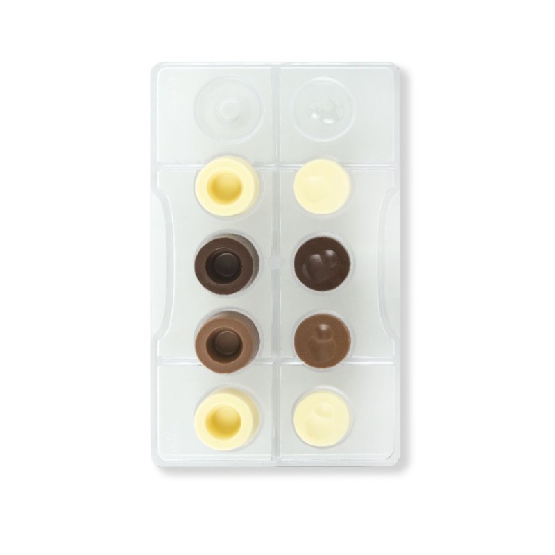 chocolate mold "modular round" - Decora