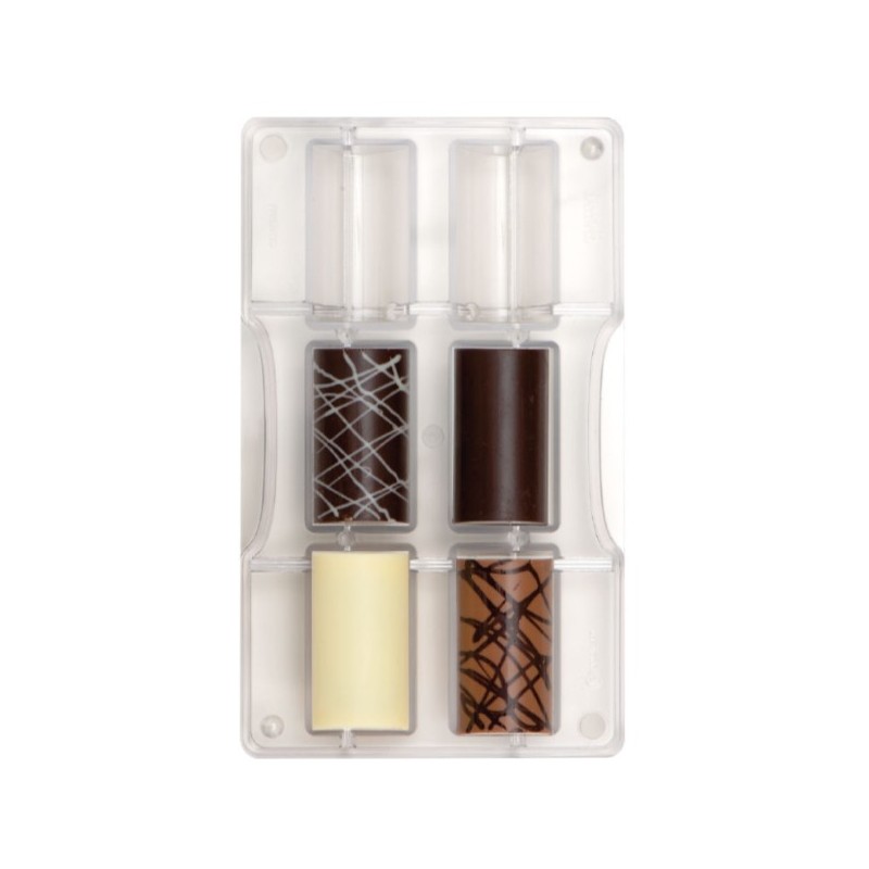 chocolate mold "cylinder" - Decora