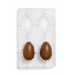 chocolate mold "chocolate egg 70g" - Decora