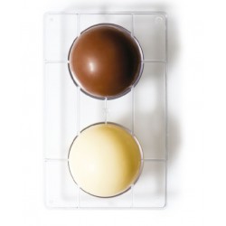 chocolate mold "half sphere" - Decora