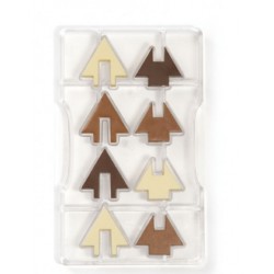 chocolate mold "interlocking fir" - Decora