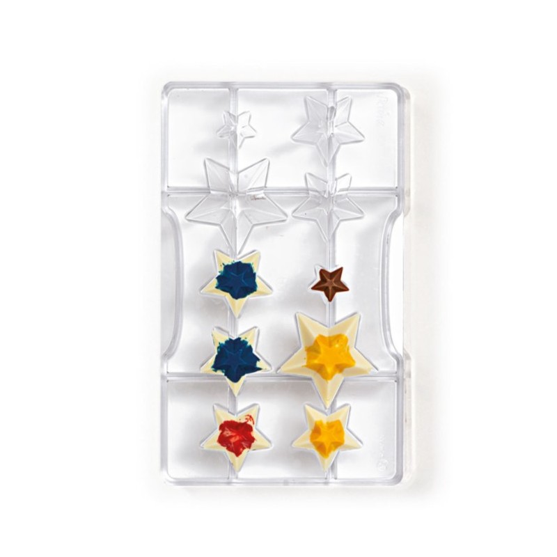 chocolate mold "star" - Decora