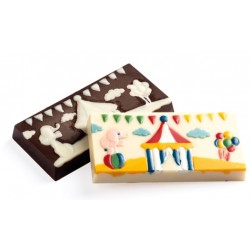 chocolate mold "circus tablet" - Decora