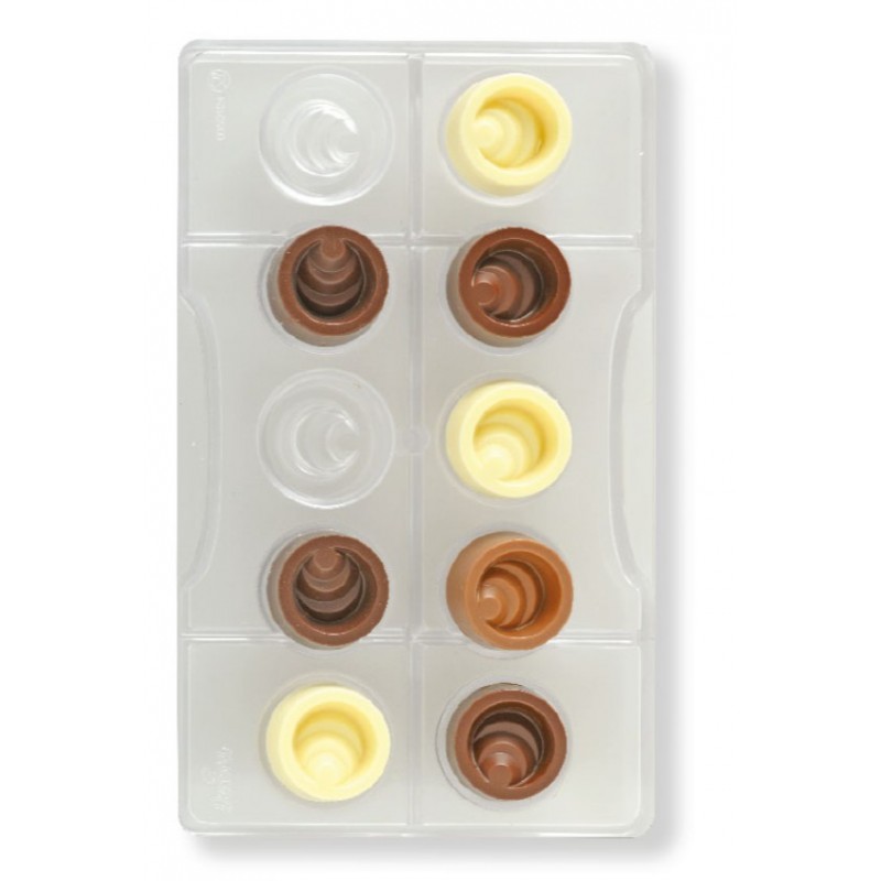 chocolate mold "climb in round" - Decora