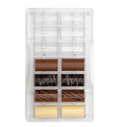 chocolate mold "cylinder" - Decora