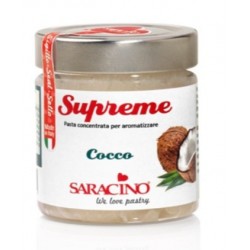 Concentrated flavored paste - coconut - 200g - Saracino