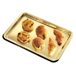 lunch tray - gold