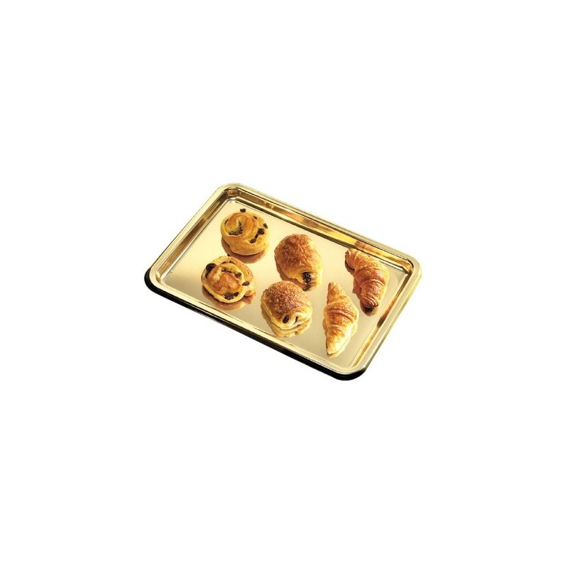 Mittagessen-Tablett - golden