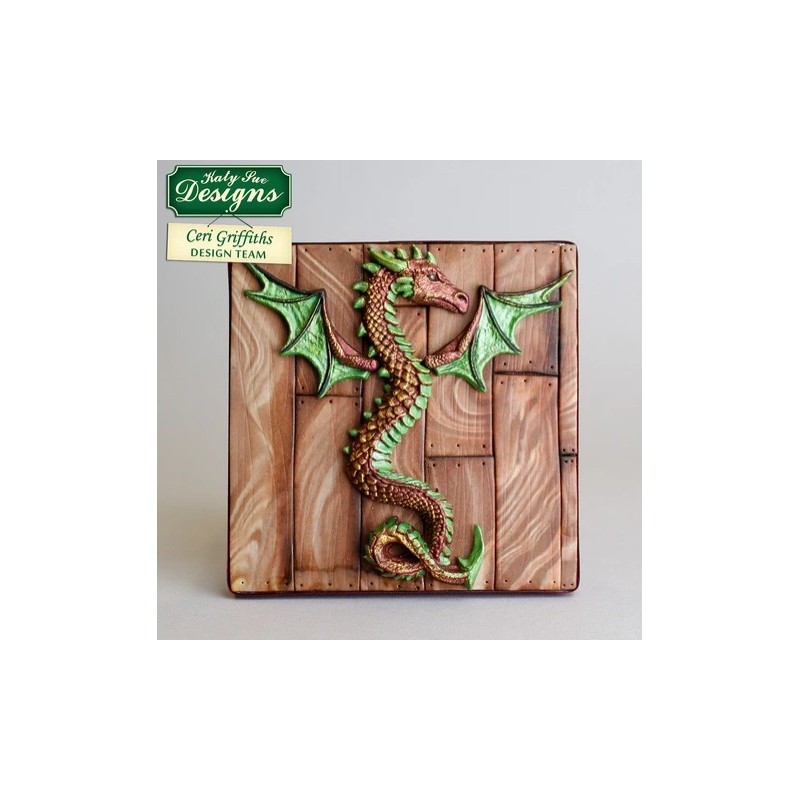 serpent dragon silicone mould - Katy Sue