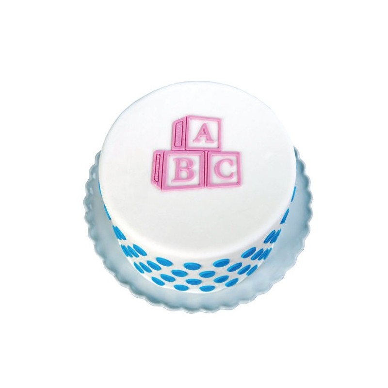 Molde bloques de ABC - Silicone Onlay - Marvelous Molds