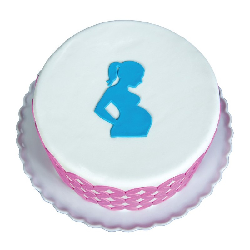 baby bump mold - Silicone Onlay - Marvelous Molds