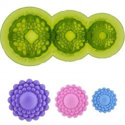 Moldes de botones con perlas - Marvelous Molds