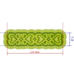 Molde "bellissimo scroll" - Marvelous Molds