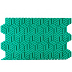 molde textura "geometric illusion simpress" / ilusión geométrica - Marvelous Molds
