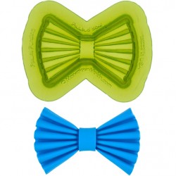 molde "pleated bow" / nudo plisado - Marvelous Molds