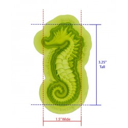Moule "seahorse" / hippocampe - Marvelous Molds