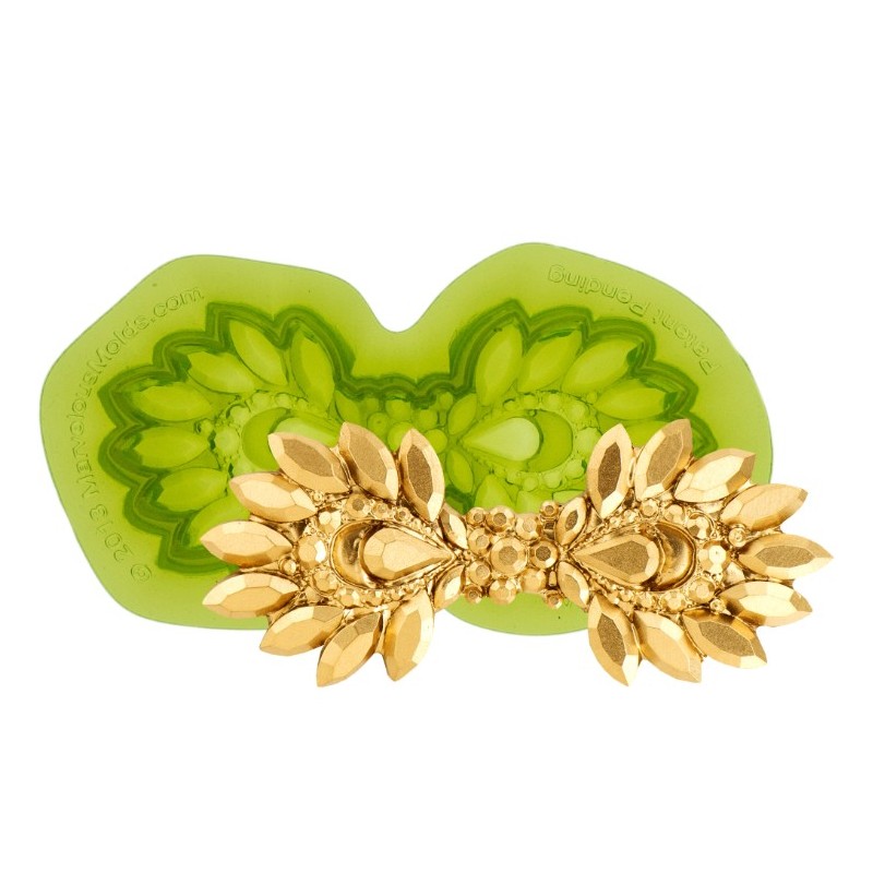 molde broche "vibrance" - Marvelous Molds