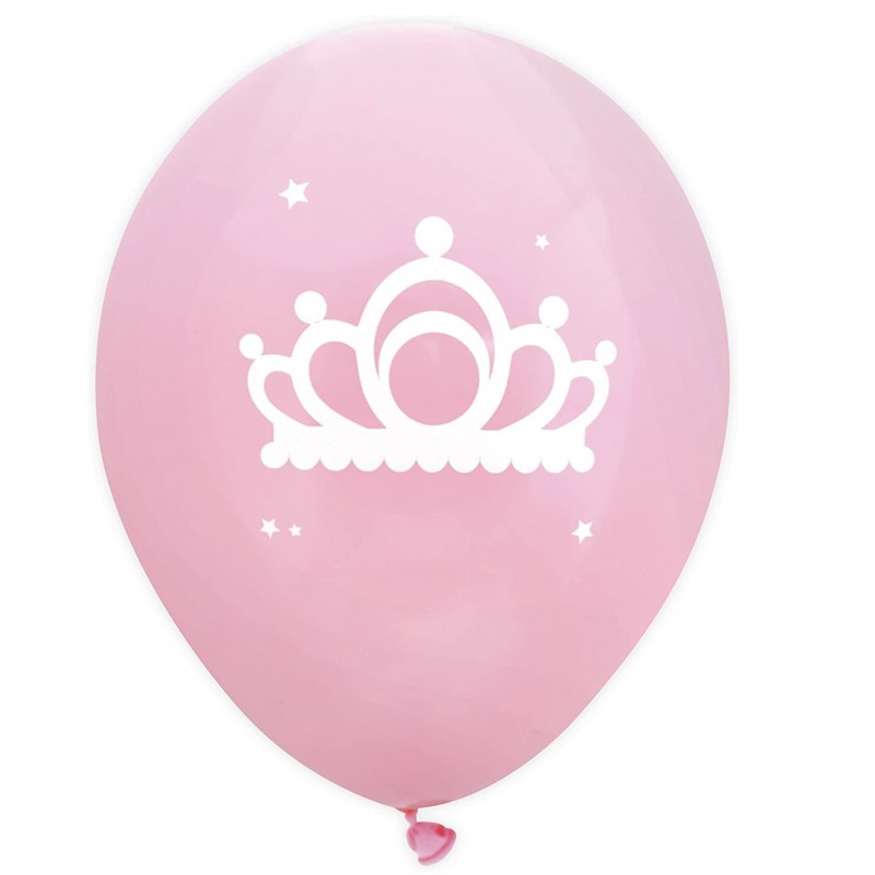 6 balloons - princess - ScrapCooking
