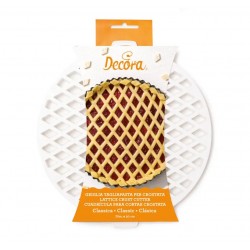 "classic" pastry cutter grid for tarts - Decora