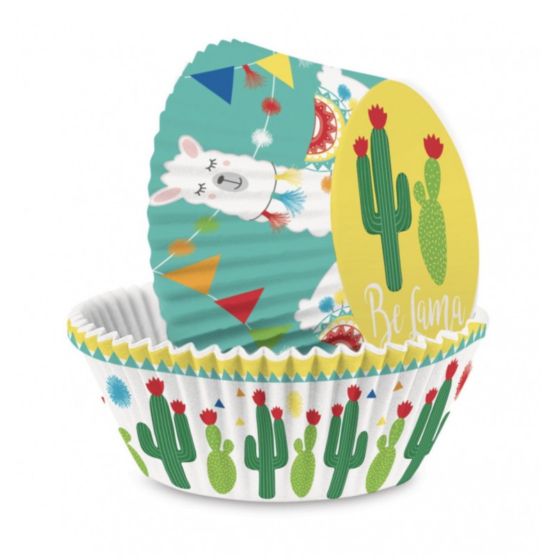 +/- 36 Baking cup - llama - ScrapCooking