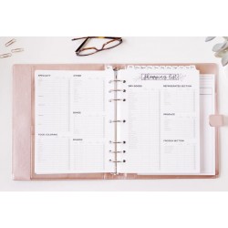 Cake & Cookie Planner rose gold