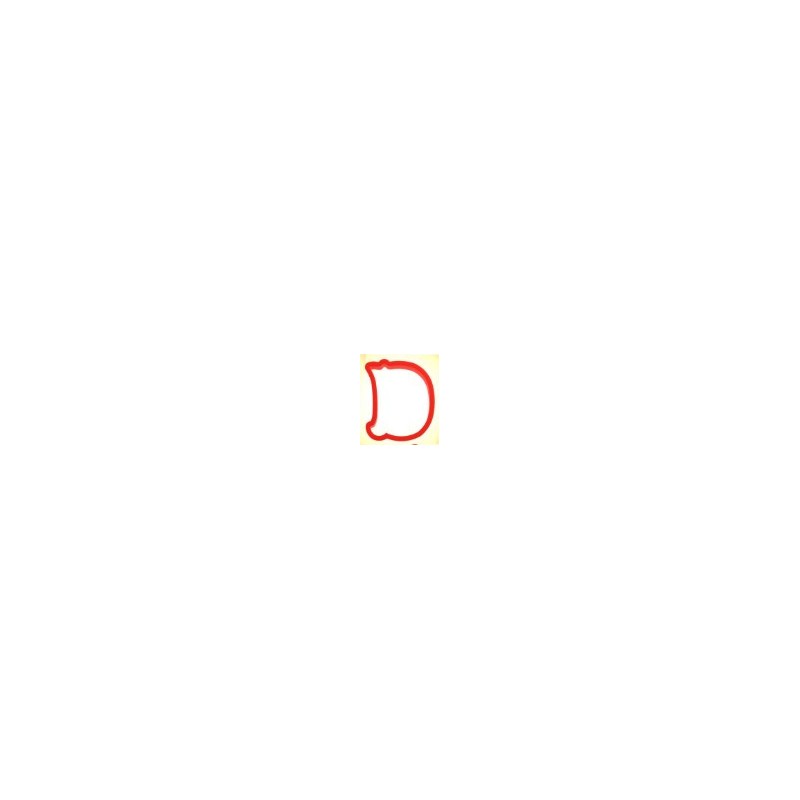 Emporte-pièce   lettre D - 10,16 x 9,52 cm - CCutter