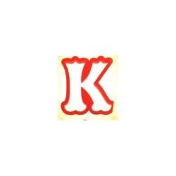 Emporte-pièce  lettre K - 10,16 x 9,52 cm - CCutter