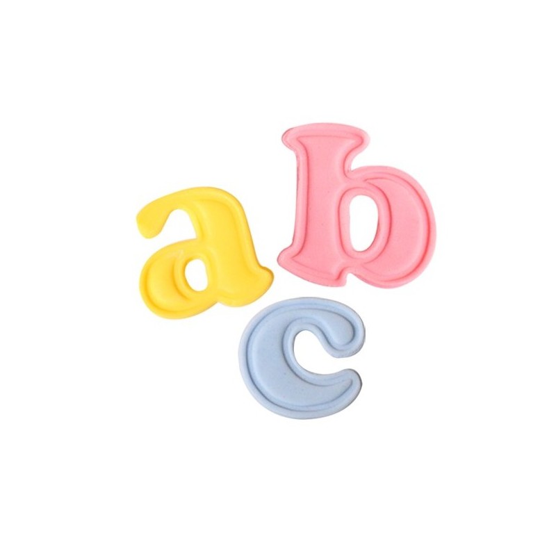 Alphabet mini, 26 pièces - Cutters Easy Push de Cake Star